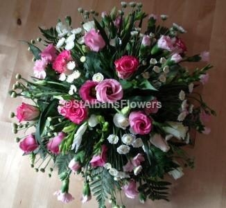 Pink and white Posy Arrangement