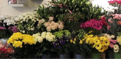 Florist choice arrangement in a box