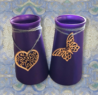 Purple vase florist choice