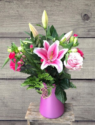 Pink Eco Vase