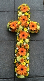 Loose cross in Yellow and Orange