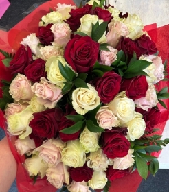 Mixed roses